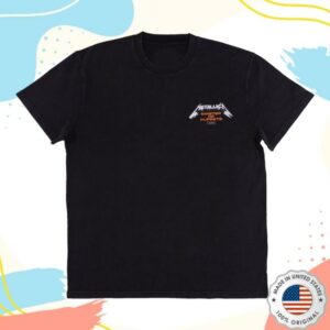 Metallica Merch Store Master Of Puppets Tracklist T-Shirt