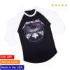Metallica Merch Store Master Of Puppets Vintage Raglan