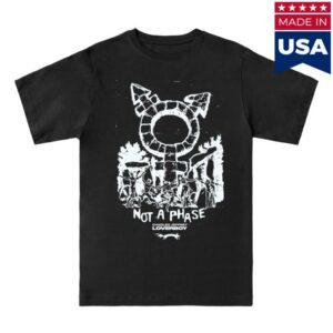 Not A Phase Merch Store Cjl X Nap Transmission Tee In Black