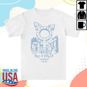 Not A Phase Merch Store Cjl X Nap Transmission Tee In Blue