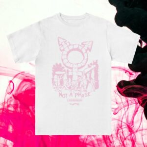 Not A Phase Merch Store Cjl X Nap Transmission Tee In Pink