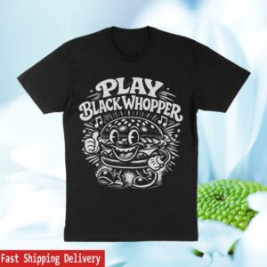 The News Junkie Merch Store Play Black Whopper Black