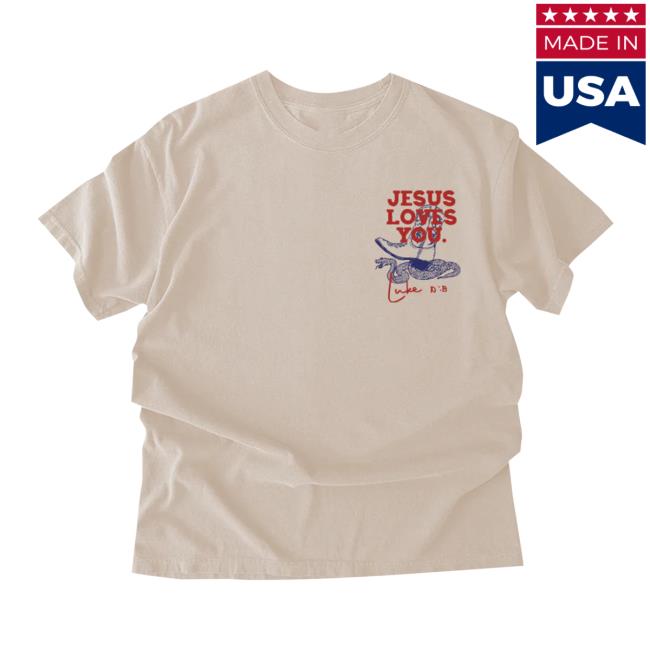 Jesus Loves You Merch Store Tread On Snakes Comfort Colors Tee Ivory