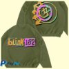 kenny complex store merch blink 182 logo green crewneck epsd u