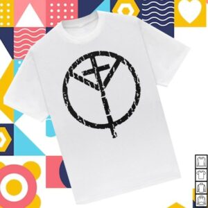 Babylon Store Merch Babylon X Knocked Loose Peace Cross White Tee