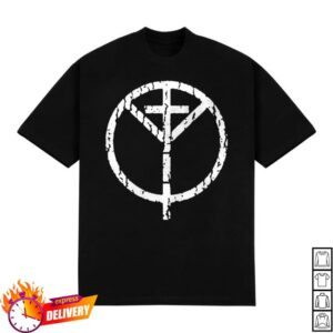 Knocked Loose Merch Store Babylon X Knocked Loose Peace Cross Tee Black