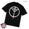 Knocked Loose Merch Store Babylon X Knocked Loose Peace Cross Tee Black