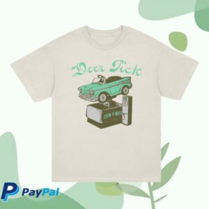 Deer Tick Merch Store Coin Ride Tee Cream