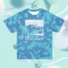 Deer Tick Merch Store Logo Tie-Die Aqua