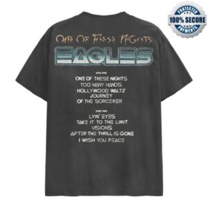 Eagles Store Merch One Of These Nights Black Tee