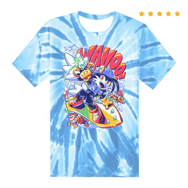 Fangamer Store Merch Klonoa Wahoo Tie Dye Shirt Fangamer Store Merch Klonoa Wahoo Tie Dye Shirt