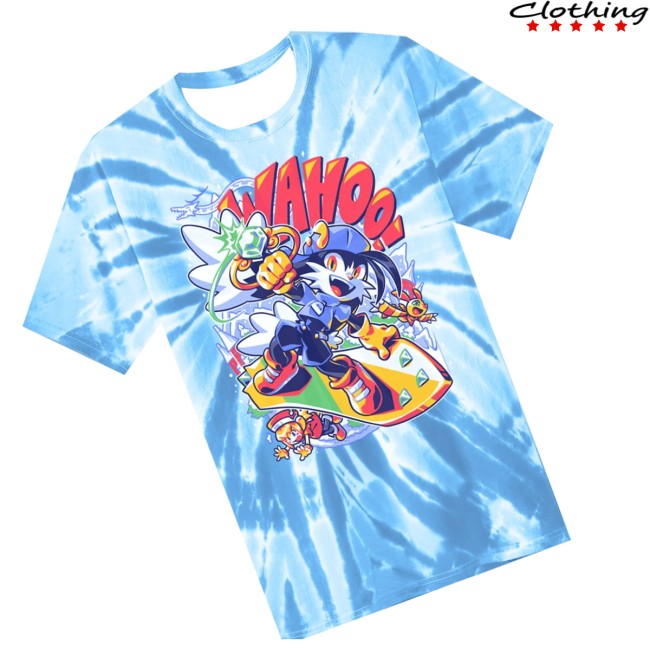 Fangamer Store Merch Klonoa Wahoo Tie Dye Shirt Fangamer Store Merch Klonoa Wahoo Tie Dye Shirt