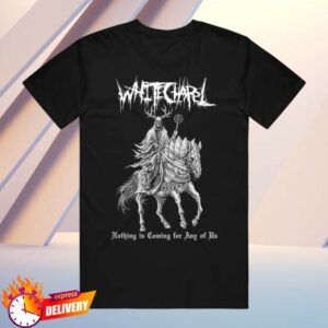 Whitechapel Band Store Merch Horse Black T-Shirt