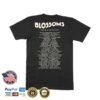 Blossoms Merch Store Gary Riser 2025 Official Tour T-Shirt Black