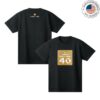 Nintendo Merch Store Super Mario Bros. 40Th Black T-Shirt