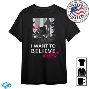 Sharkrobot Merch Store Spindlehorse I Wanna Believe In Love T-Shirt