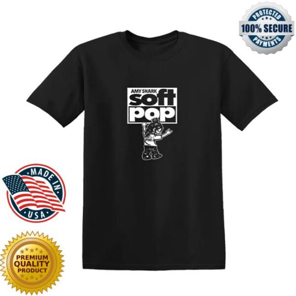 Amy Shark Merch Store Soft Pop Cartoon Amy Tee - Newest Fashion Trends