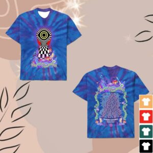 Insomniac Shop Merch Entrance Tie Dye Lineup Ss Tee