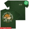 kenny high dive apparel store merch limited edition live fast die hard boxy green oversized tee epsd u