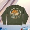 kenny high dive apparel store merch limited edition live fast bottle green jumper