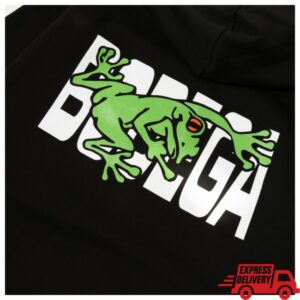 Bodega Store Merch Back Off Zip-Up Hoodie