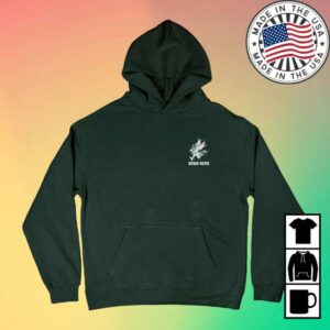 High Dive Apparel Merch Store Faster Than My Demons Pine Green Oversized Hoody