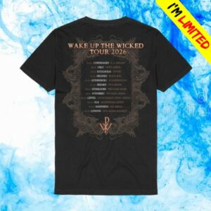 Powerwolf Store Merch Wake Up The Wicked Tour 2026 Shirt