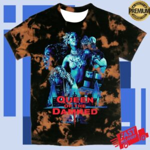 Cavitycolors Store Merch Queen Of The Damned Mother Of All Vampires – Tie-Dye T-Shirt