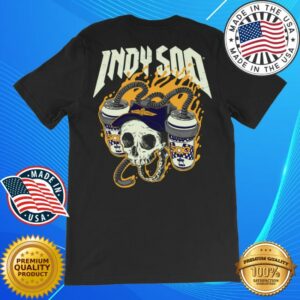 Unitedstateofindiana Store Merch Indy 500 Skull Tee