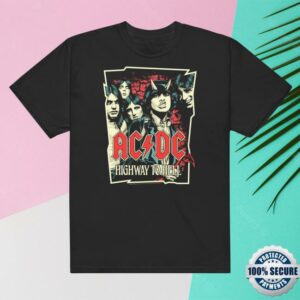 Acdc Merch Store Highway To Hell Graphic T-Shirt