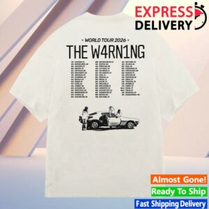 The Warning Store Merch Tw World Tour 2026 T-Shirt