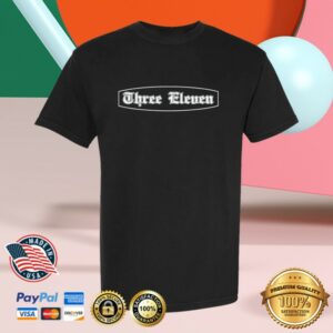 311 Store Merch Three-Eleven Old English T-Shirt D2c Exclusive