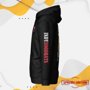 Indyhoodrats Store Merch Outlaws Hoodie Black