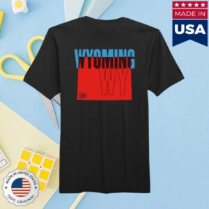 America250 Store Merch Official America250 Wyoming Men’s T-Shirt