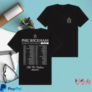 Phil Wickham Shop Store Merch Sots Classic Tour Tee