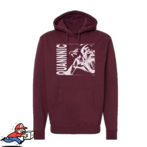 Dead Air Store Merch Shop Scream Maroon Hoodie