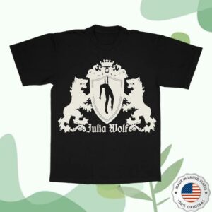 Girls In Purgatory Merch Store Julia Wolf Crest Tee