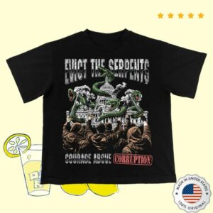 Tommy G Merch Store Evict The Serpents T-Shirt
