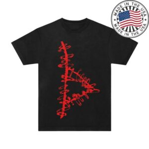 Unified Goods Merch Store Brodie Kaman X Ug One Thousand Scars Ago Black T-Shirt