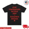 Unified Goods Merch Store Brodie Kaman X Ug One Thousand Scars Ago Black T-Shirt