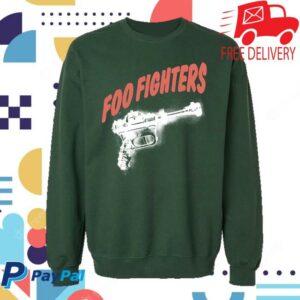 Foo Fighters Store Merch Shop Ray Gun Crewneck