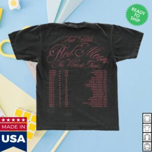 Shop Kali Uchis Store Merch Red Moon In Venus Tour T-Shirt Ii