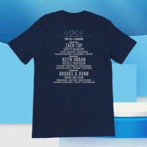 C2c Country To Country Store Merch London Neon Sign 2026 Line Up Navy T Shirt