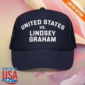 Tucker Carlson Store Merch Us Vs Lindsey Trucker Hat Navy