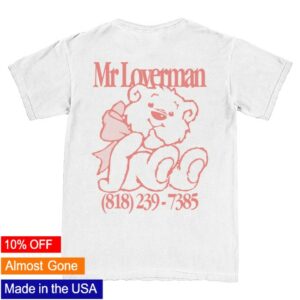 Ricky Montgomery Store Merch Mr. Loverman Tee