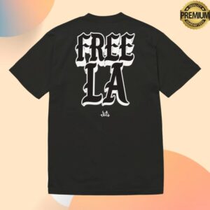 Lataco Store Merch Free L.A. Taco T-Shirt Black And White