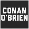 Podswag Store Merch Conan O’Brien Needs A Friend Name Plate Shirt – White