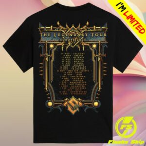 Sabaton Store Merch The Legendary Tour 2025 T-Shirt