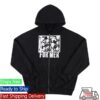 Former Merchandise Merch Vital Zip Hood Acid Black