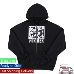 Former Merchandise Merch Vital Zip Hood Acid Black